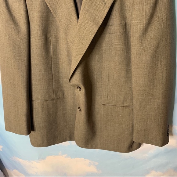 Albert Nipon- Wool Suit Jacket size 46 Regular - Picture 3 of 14